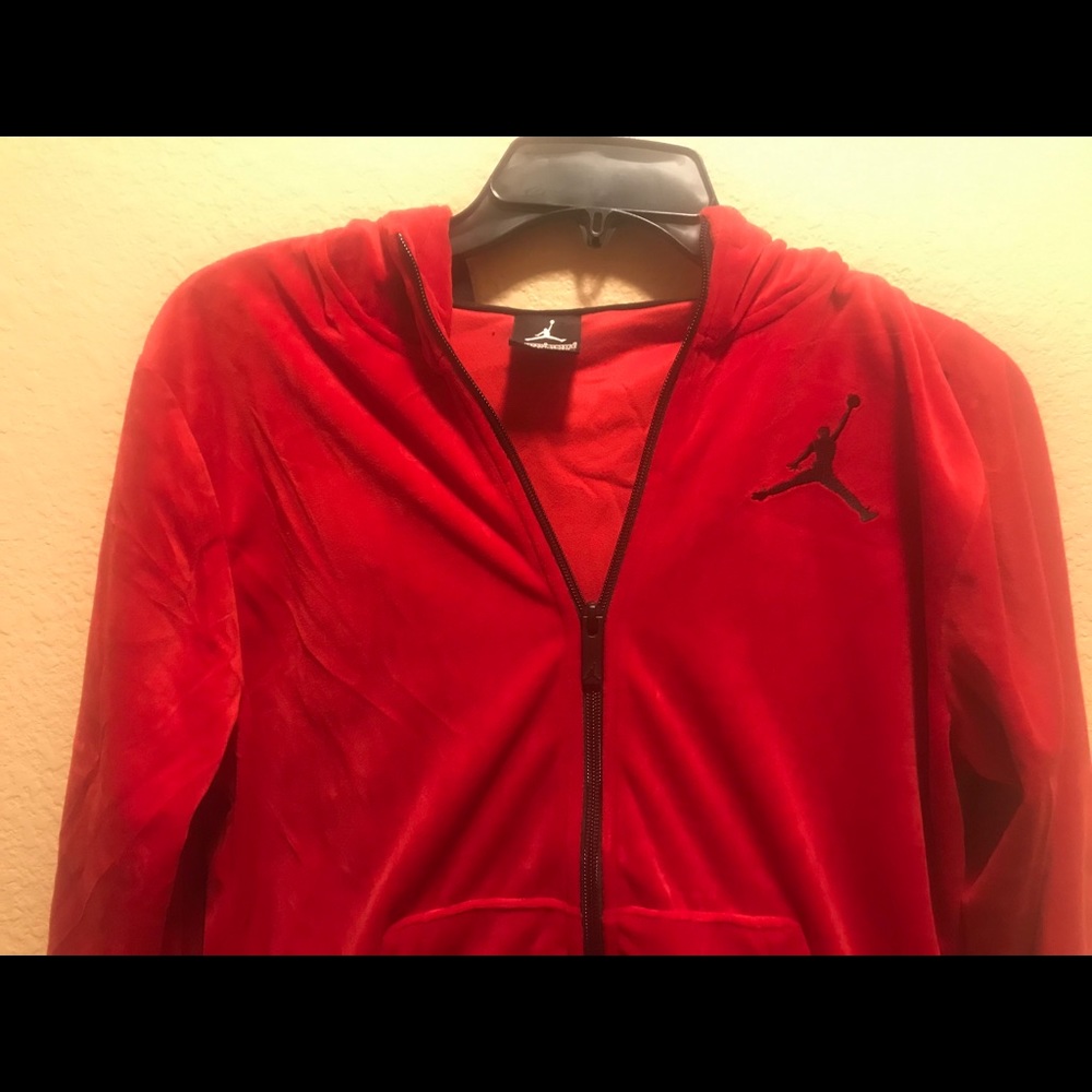 New Nike Air Jordan Full Zip Hoodie Youth Size L - Picture 2 of 7